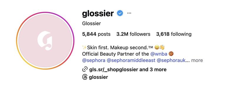 glossier