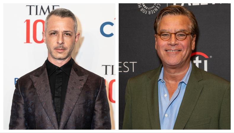 jeremy strong and aaron sorkin