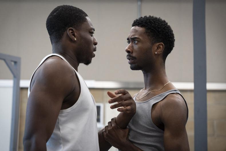LAMDA&rsquo;s MA Classical Acting students in rehearsals for their production of King Lear. Credit: Sam Taylor