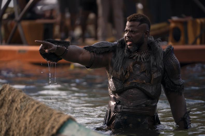 Winston Duke as M'Baku in &ldquo;Black Panther: Wakanda Forever&rdquo; Credit: Eli Ad&eacute;