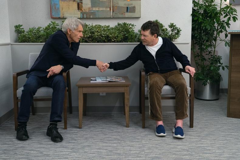 Harrison Ford and Michael J Fox in Shrinking