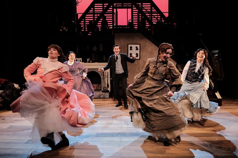 Syracuse University Department of Drama presents Little Women The Broadway Musical, May 2 - 10, 2025. CRED Mike Davis