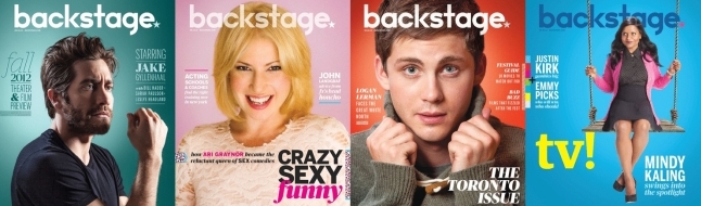 Backstage Magazine Covers