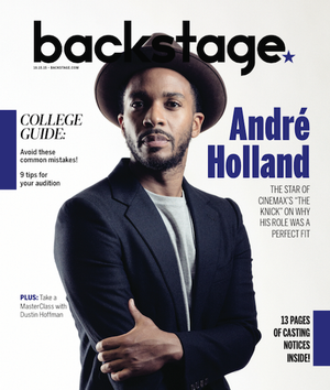 Andre Holland in Backstage Magazine