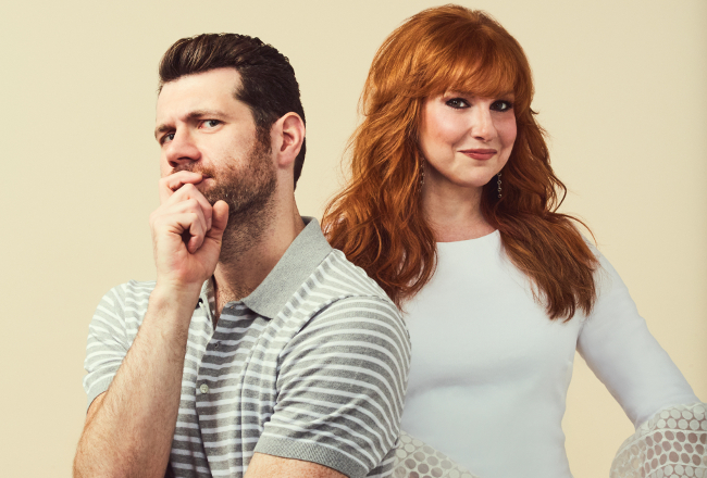 Billy Eichner And Julie Klausner Bring The Mean Backstage 1420