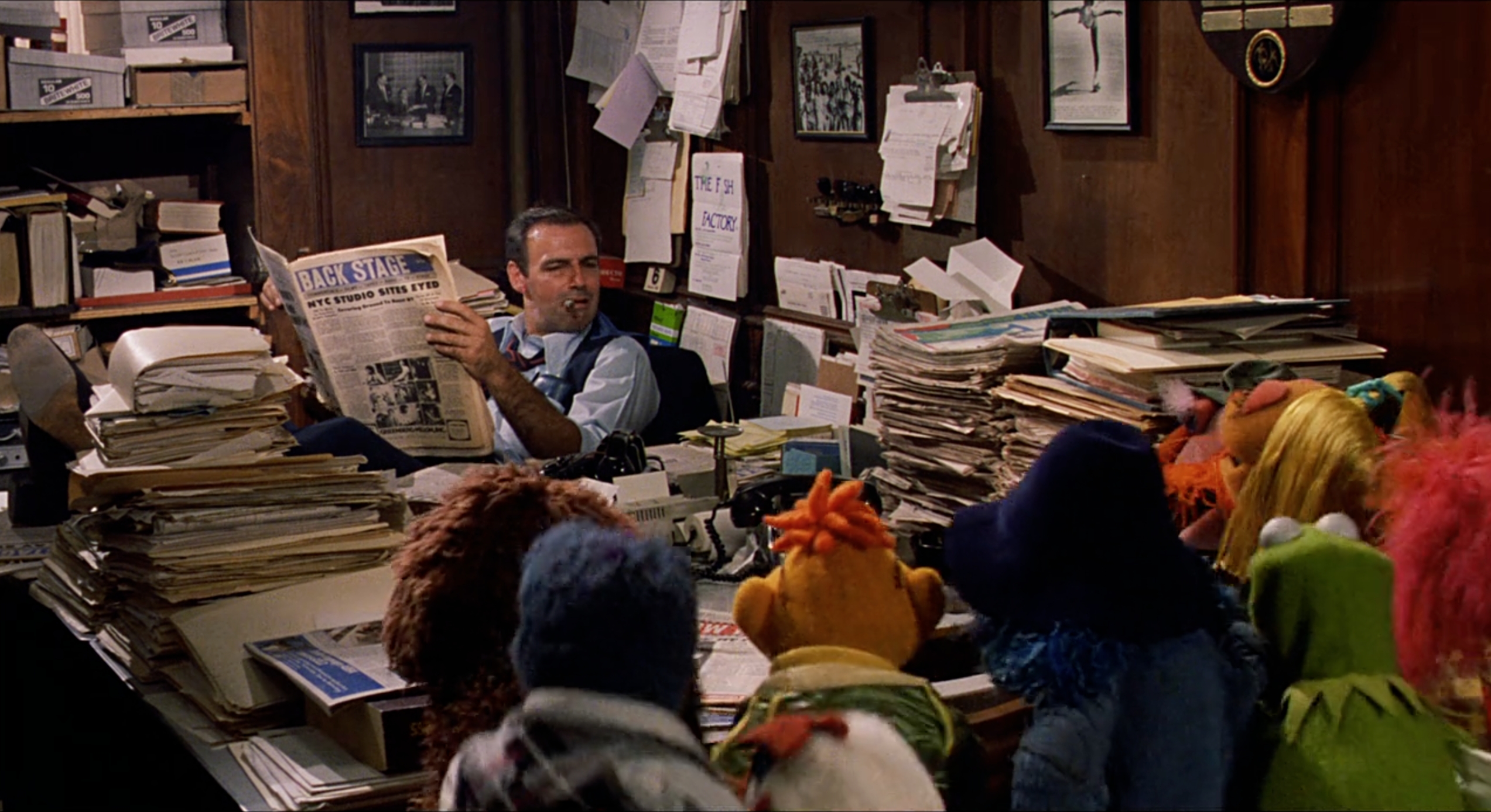 Backstage was featured in "The Muppets Take Manhattan"