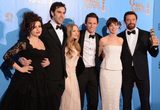 'Argo,' 'Les Miz' Big Film Winners at Golden Globes