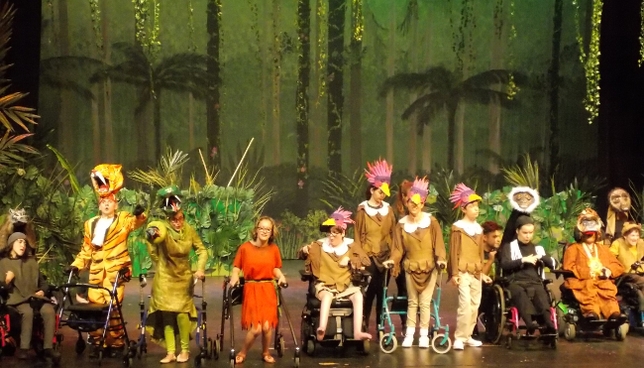 This Theater Workshop Spotlights Disabled Actors