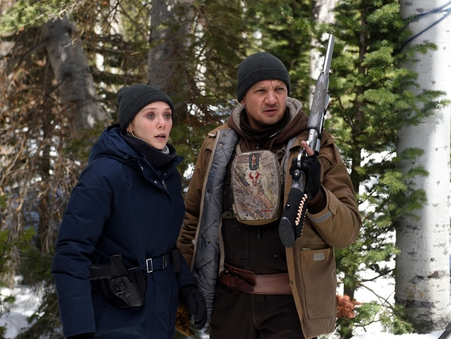 WATCH: Elizabeth Olsen & Jeremy Renner Team Up in ‘Wind River’ Trailer