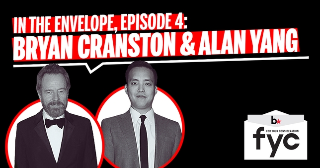 ‘In the Envelope’ Behind-the-Camera Episode: Bryan Cranston and Alan Yang