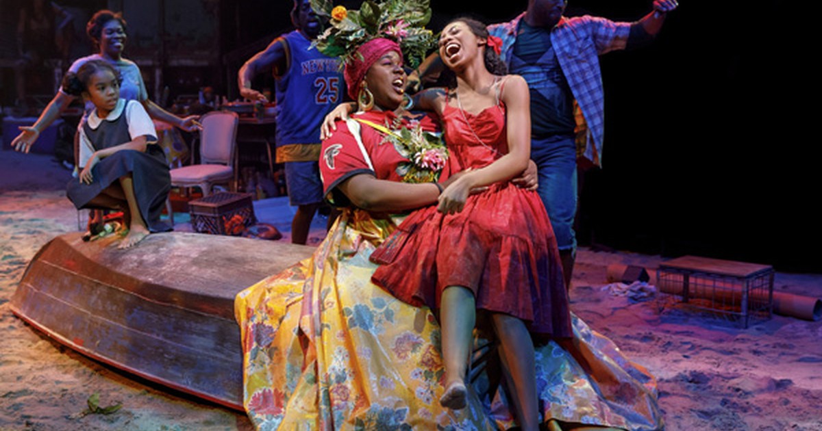 How Once On This Island Star Alex Newell Protects His