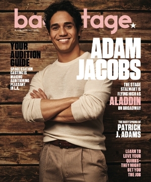Adam Jacobs On the Cover of Backstage!