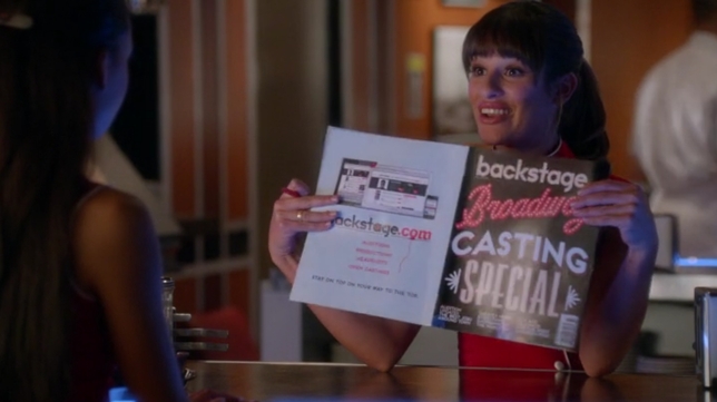 Backstage Featured on 'Glee'!