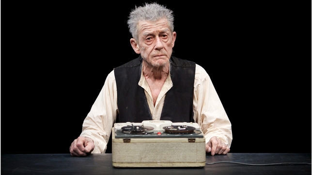 John Hurt Gives a Career-Defining Performance in Beckett's 'Krapp's Last Tape'