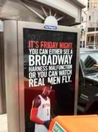 Broadway Actors Are Not 'Real Men,' Suggests Ad