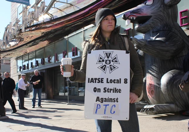 Philly Stagehand Strike Continues