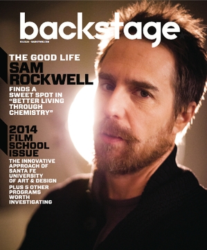 Sam Rockwell On the Cover of Backstage This Week!