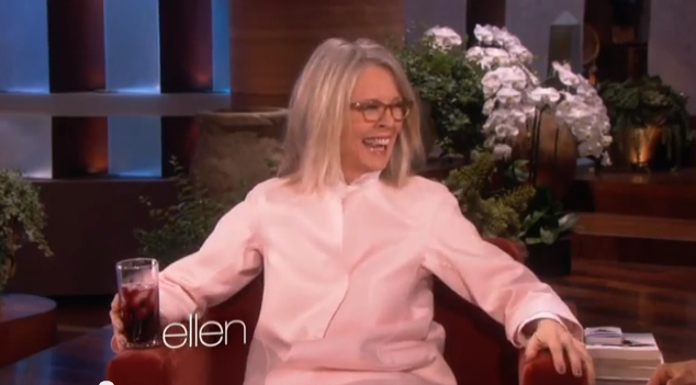 Diane Keaton Proves She's La-Di-Da-Drunk on 'Ellen'