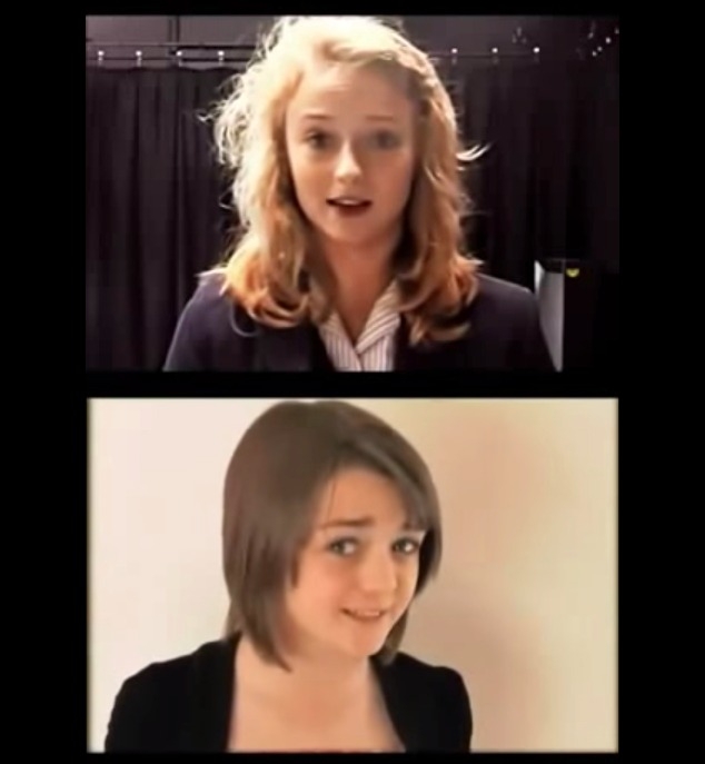 WATCH: Sophie Turner and Maisie Williams Audition for ‘Game of Thrones’