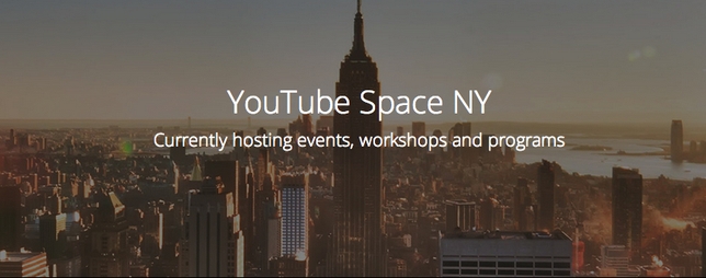 New York's YouTube Space Set to Open