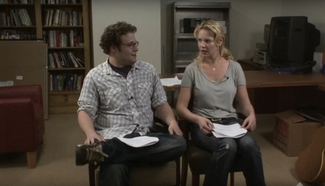 WATCH: Katherine Heigl and Seth Rogen Audition for ‘Knocked Up’
