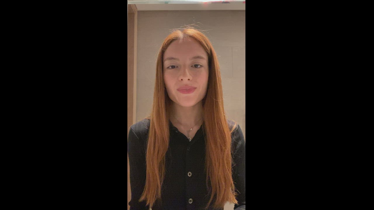 Portfolio Video for Manuela Diago